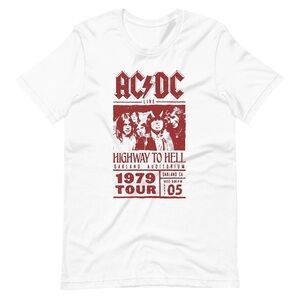 AC DC Highway To Hell 79 Tour Classic Rock Retro Unisex T-Shirt